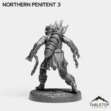 Tabletop Terrain Miniature Northern Penitents - The Norse Procession