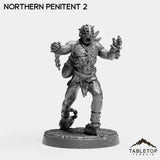 Tabletop Terrain Miniature Northern Penitents - The Norse Procession