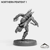 Tabletop Terrain Miniature Northern Penitents - The Norse Procession