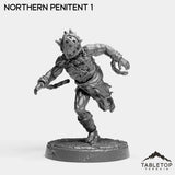 Tabletop Terrain Miniature Northern Penitents - The Norse Procession