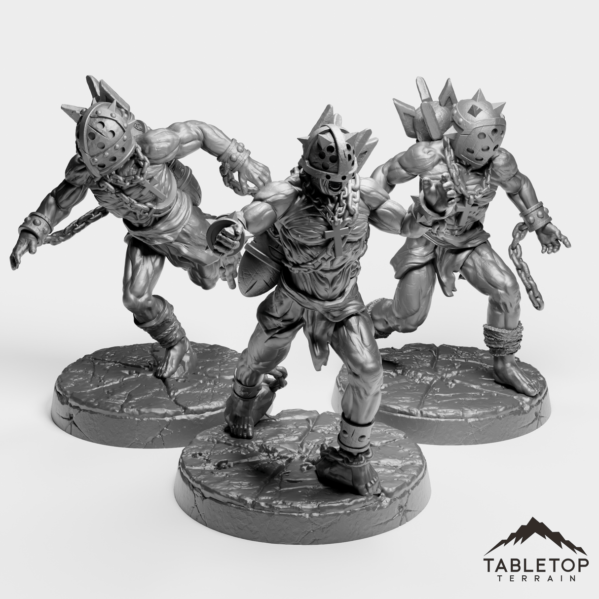 Tabletop Terrain Miniature Northern Penitents - The Norse Procession