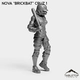 Tabletop Terrain Miniature Nova ''Brickbat'' Cruz