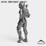 Tabletop Terrain Miniature Nova ''Brickbat'' Cruz
