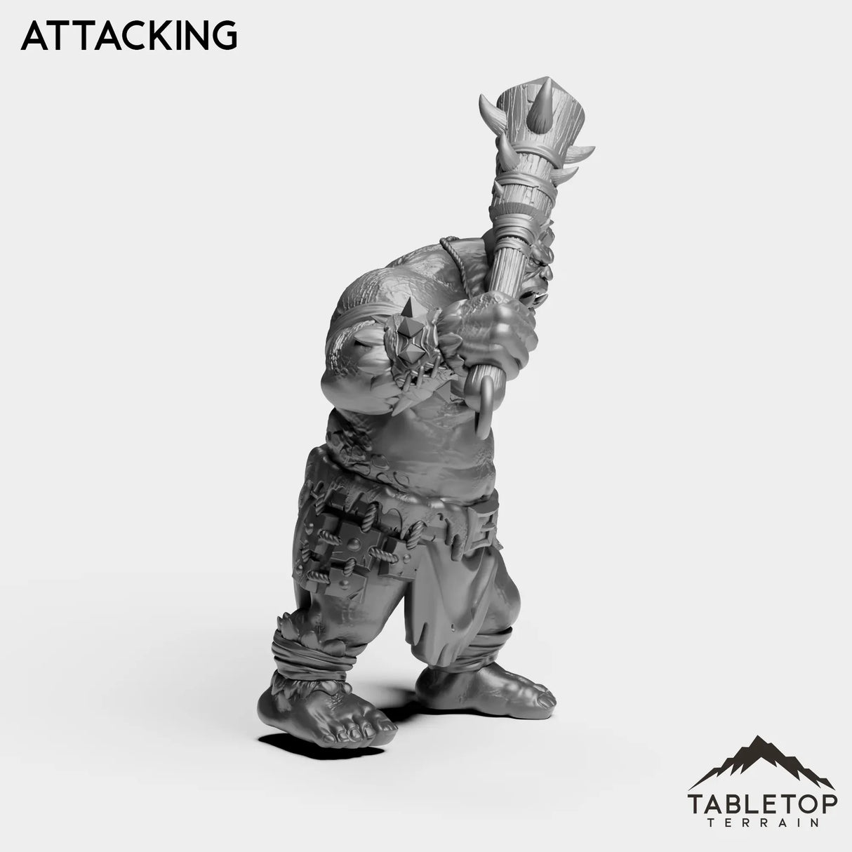 Tabletop Terrain Miniature Ogre 1