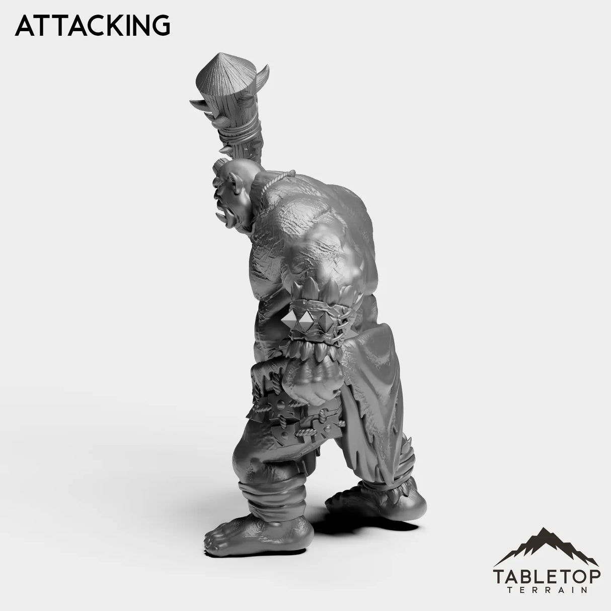 Tabletop Terrain Miniature Ogre 1