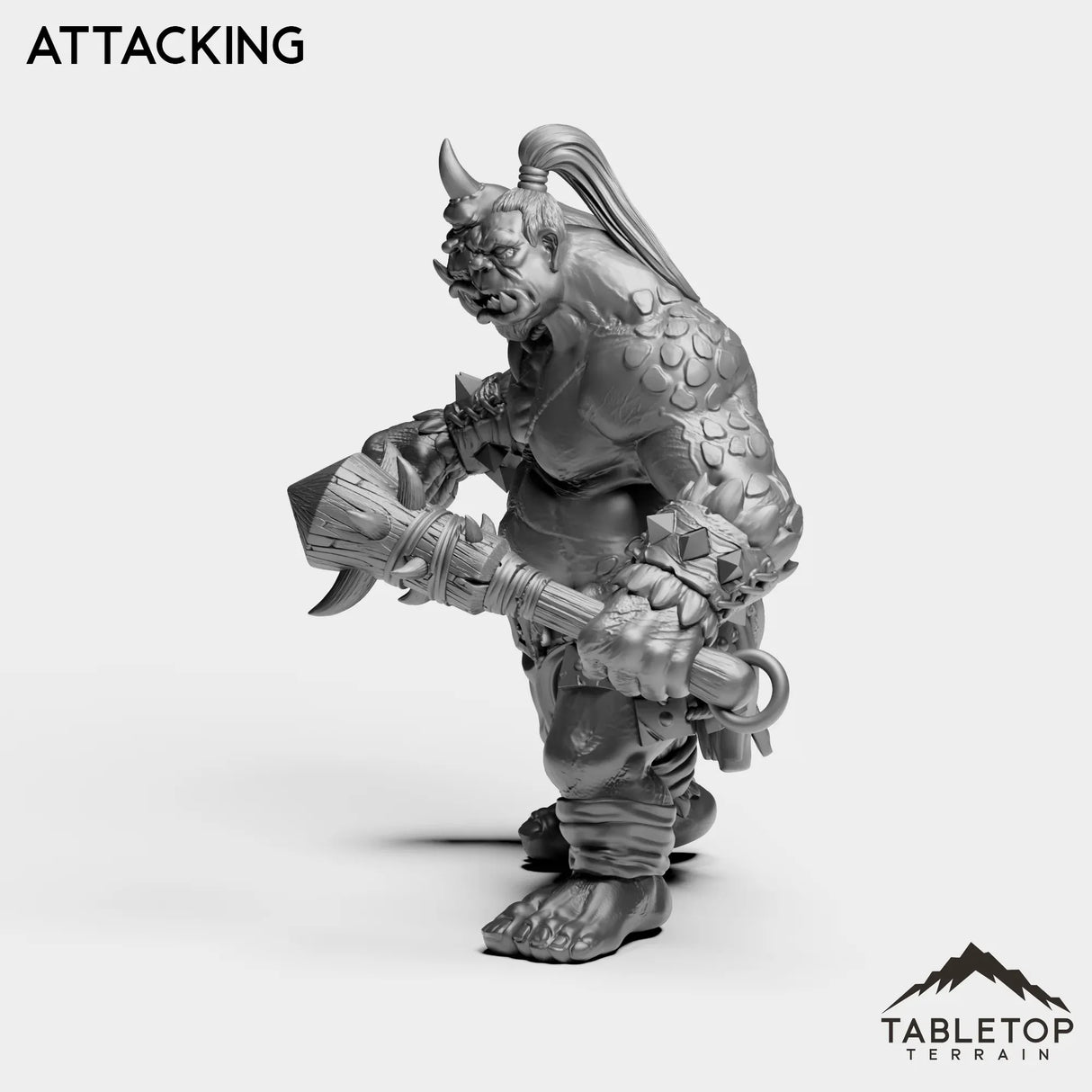 Tabletop Terrain Miniature Ogre 2