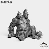 Tabletop Terrain Miniature Ogre 2
