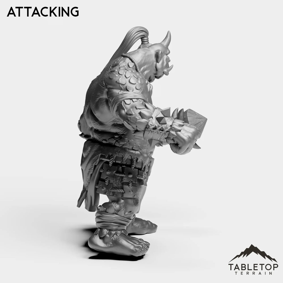 Tabletop Terrain Miniature Ogre 2
