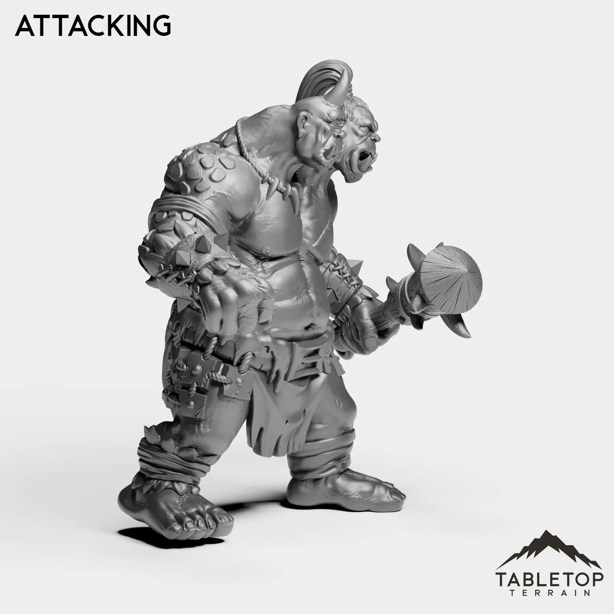 Tabletop Terrain Miniature Ogre 2