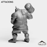 Tabletop Terrain Miniature Ogre Brute