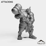 Tabletop Terrain Miniature Ogre Brute