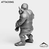 Tabletop Terrain Miniature Ogre Brute