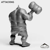 Tabletop Terrain Miniature Ogre Brute
