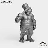 Tabletop Terrain Miniature Ogre Brute