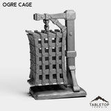 Tabletop Terrain Miniature Ogre Cage