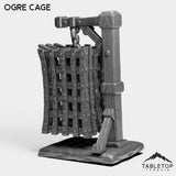 Tabletop Terrain Miniature Ogre Cage