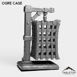 Tabletop Terrain Miniature Ogre Cage