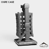 Tabletop Terrain Miniature Ogre Cage