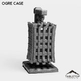 Tabletop Terrain Miniature Ogre Cage