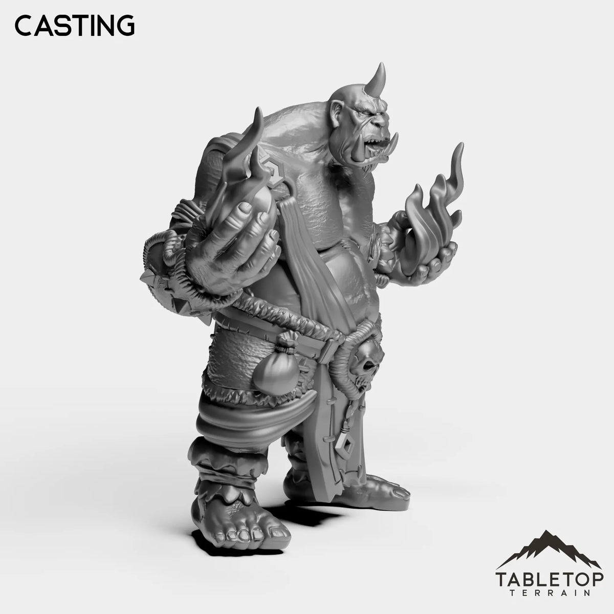 Tabletop Terrain Miniature Ogre Magi 1