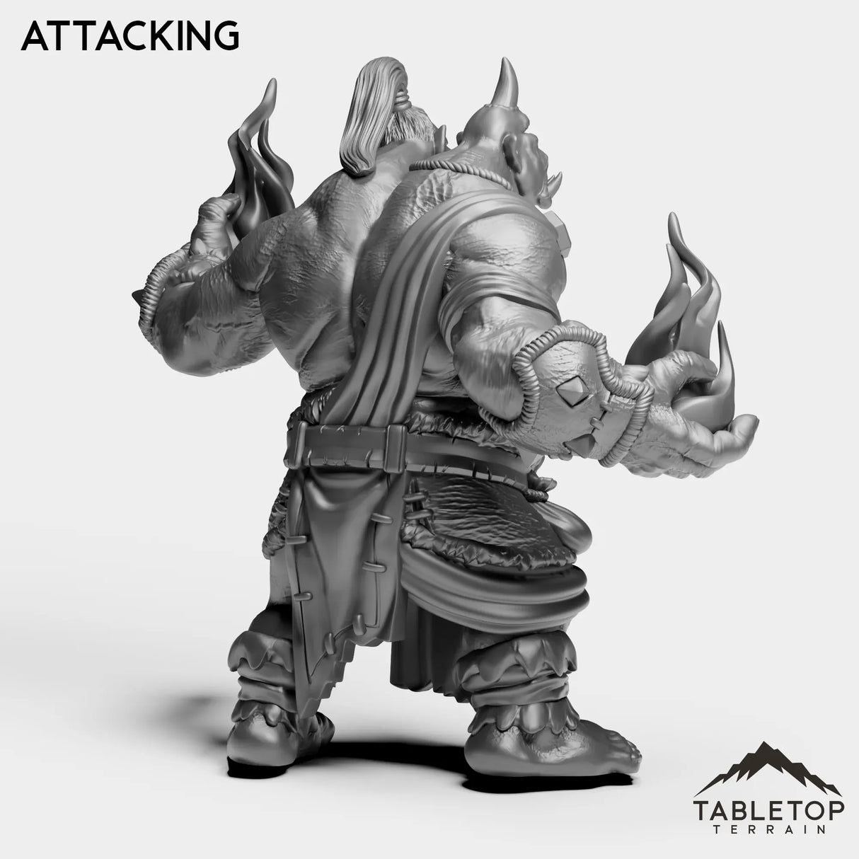 Tabletop Terrain Miniature Ogre Magi 2