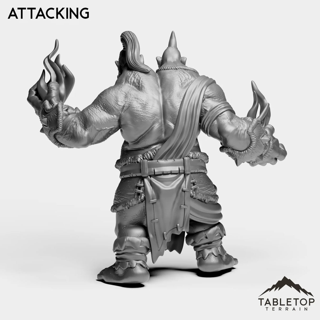Tabletop Terrain Miniature Ogre Magi 2