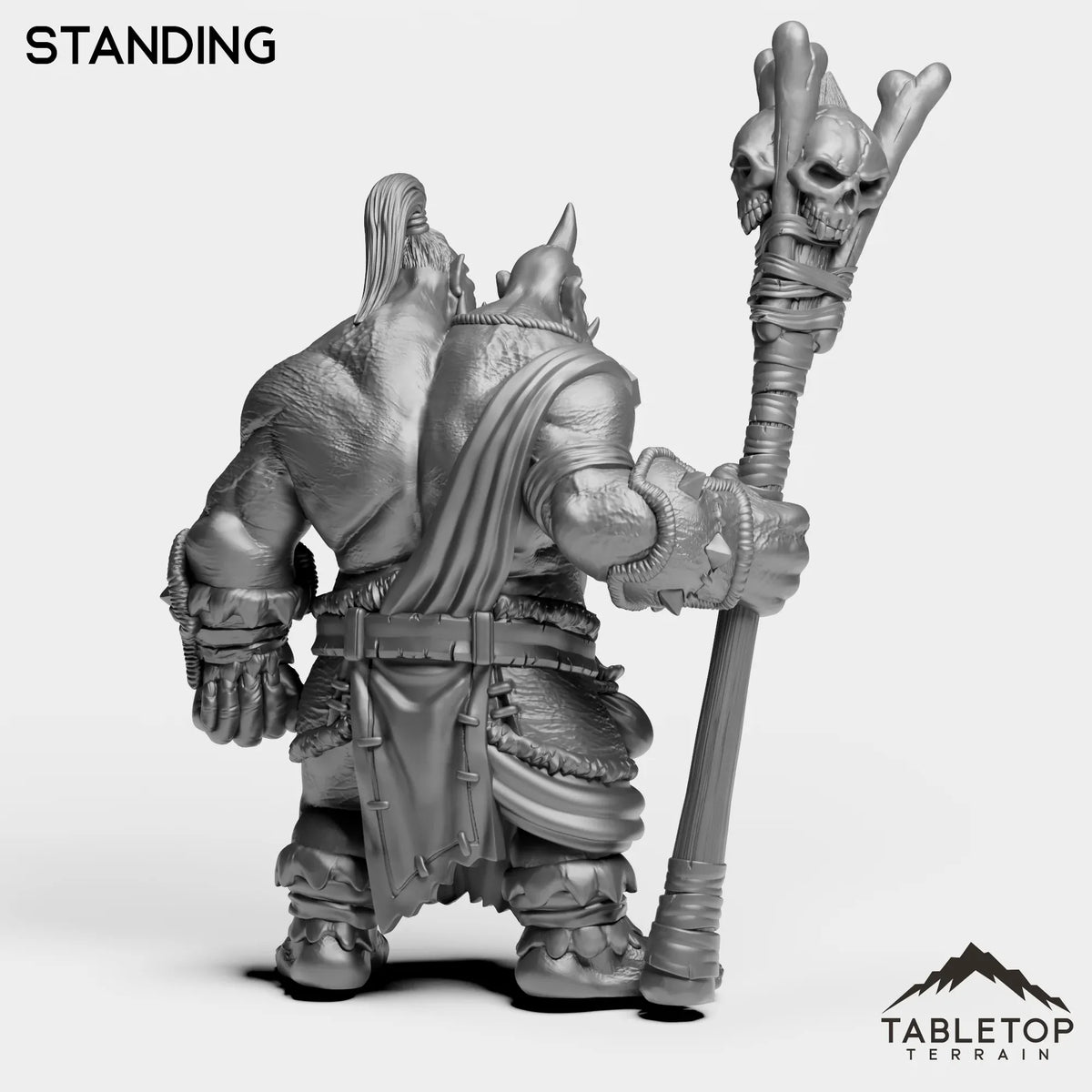 Tabletop Terrain Miniature Ogre Magi 2