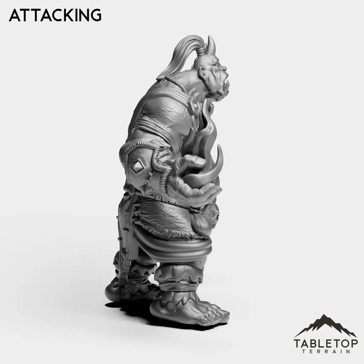 Tabletop Terrain Miniature Ogre Magi 2