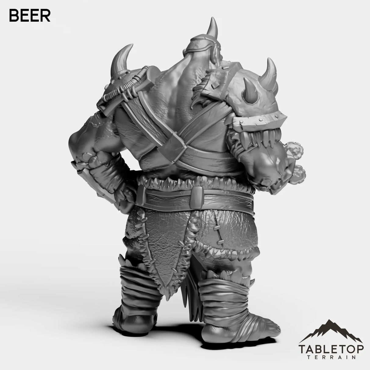 Tabletop Terrain Miniature Ogre Mauler 1