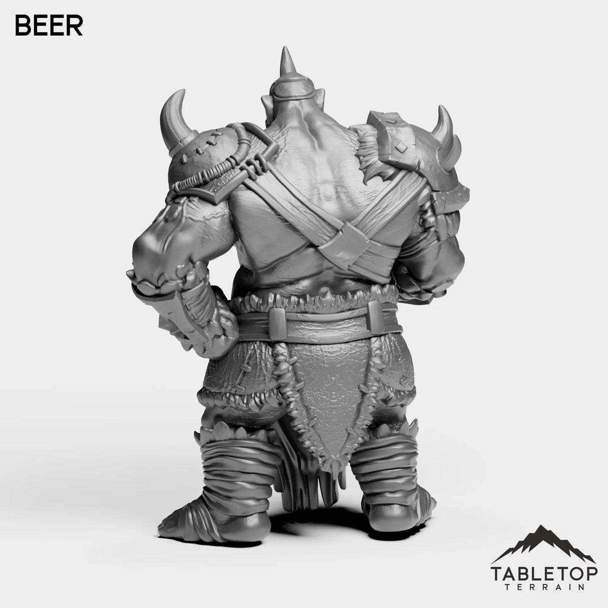 Tabletop Terrain Miniature Ogre Mauler 1