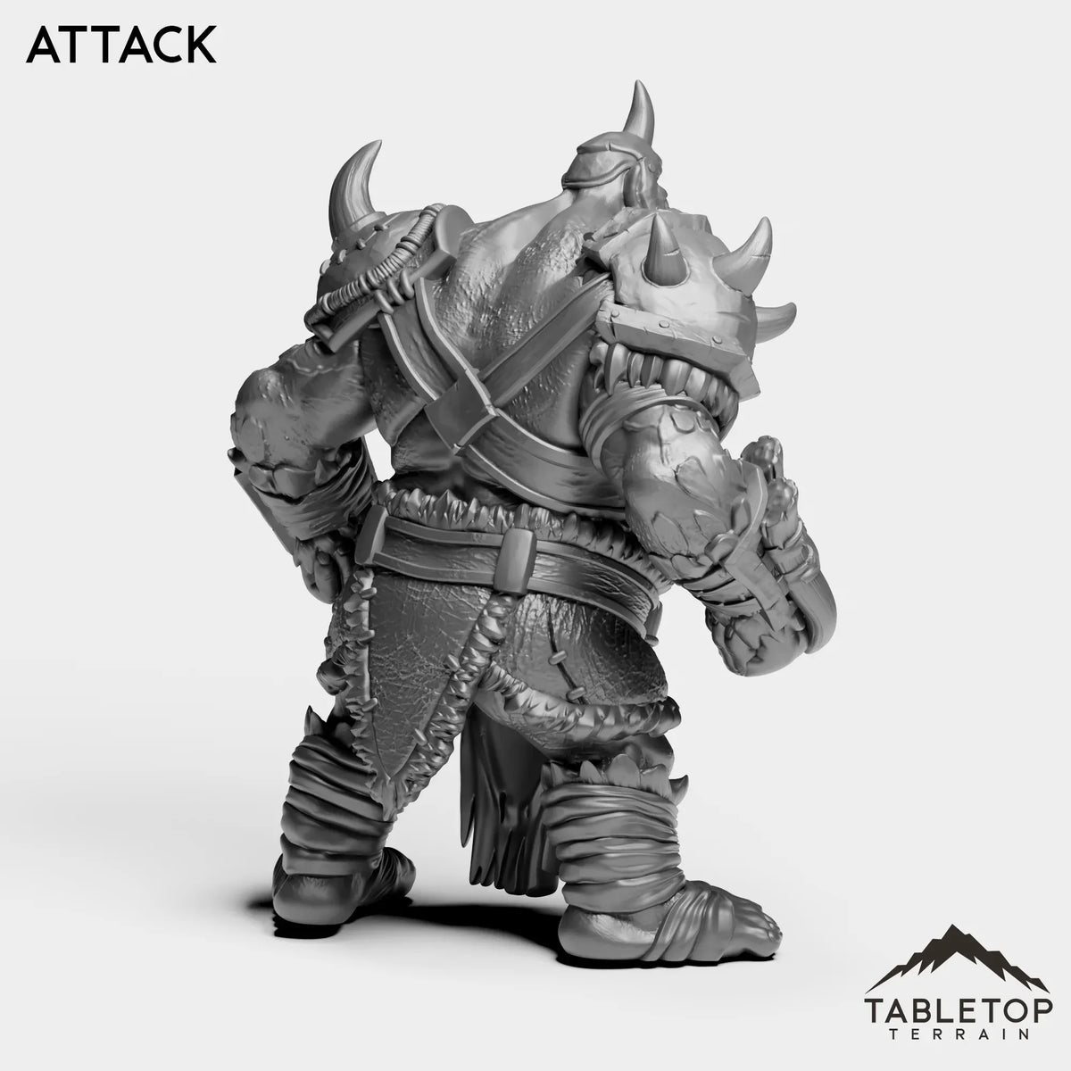 Tabletop Terrain Miniature Ogre Mauler 1