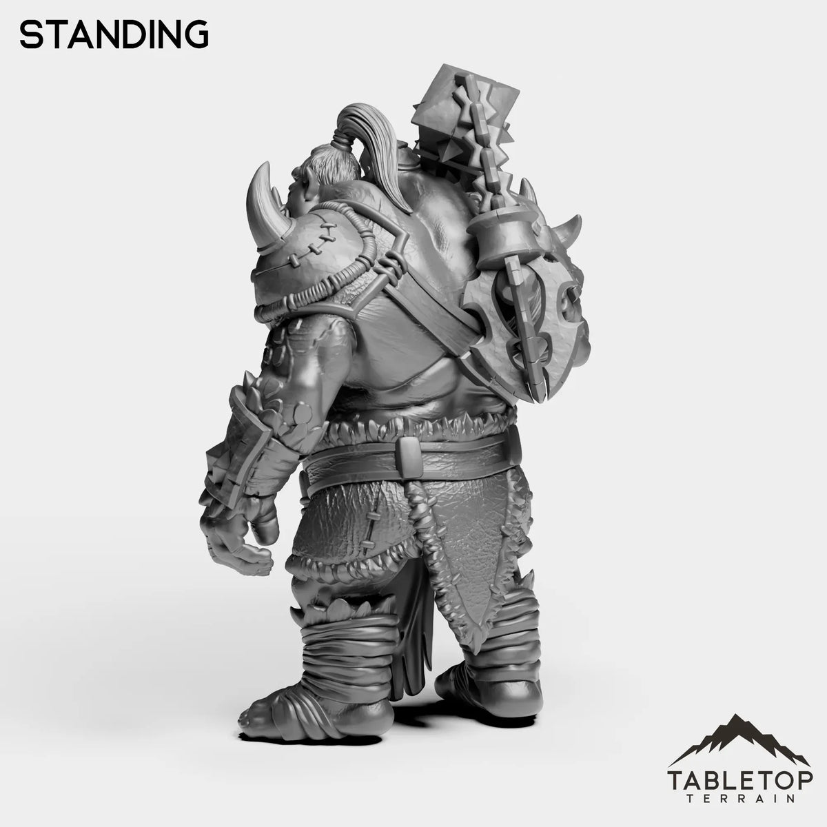 Tabletop Terrain Miniature Ogre Mauler 2