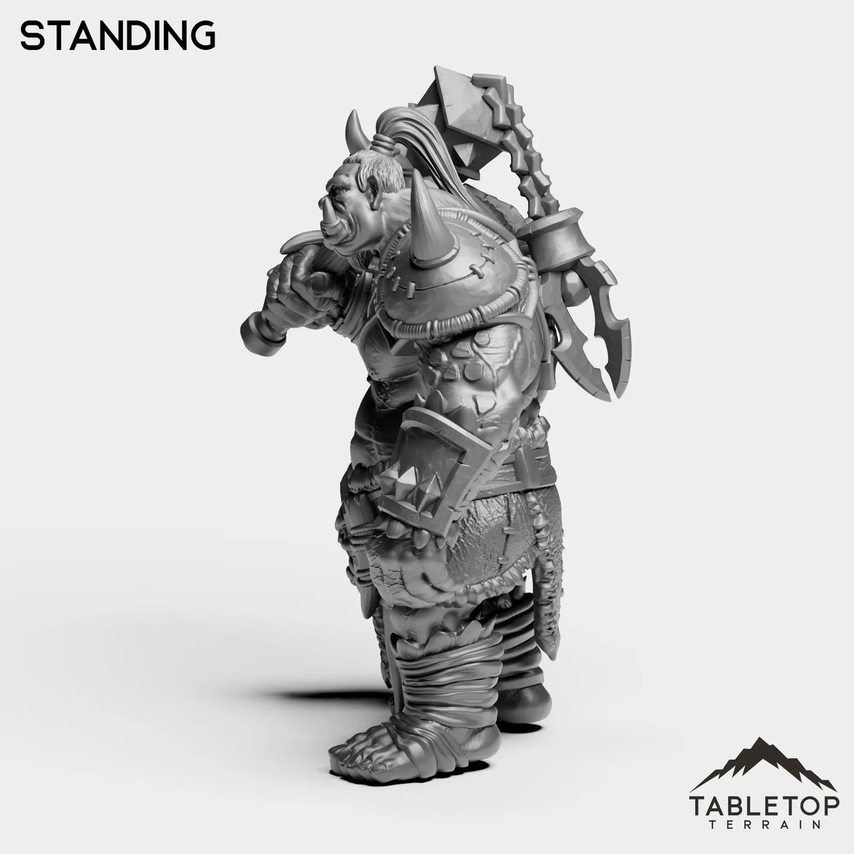 Tabletop Terrain Miniature Ogre Mauler 2