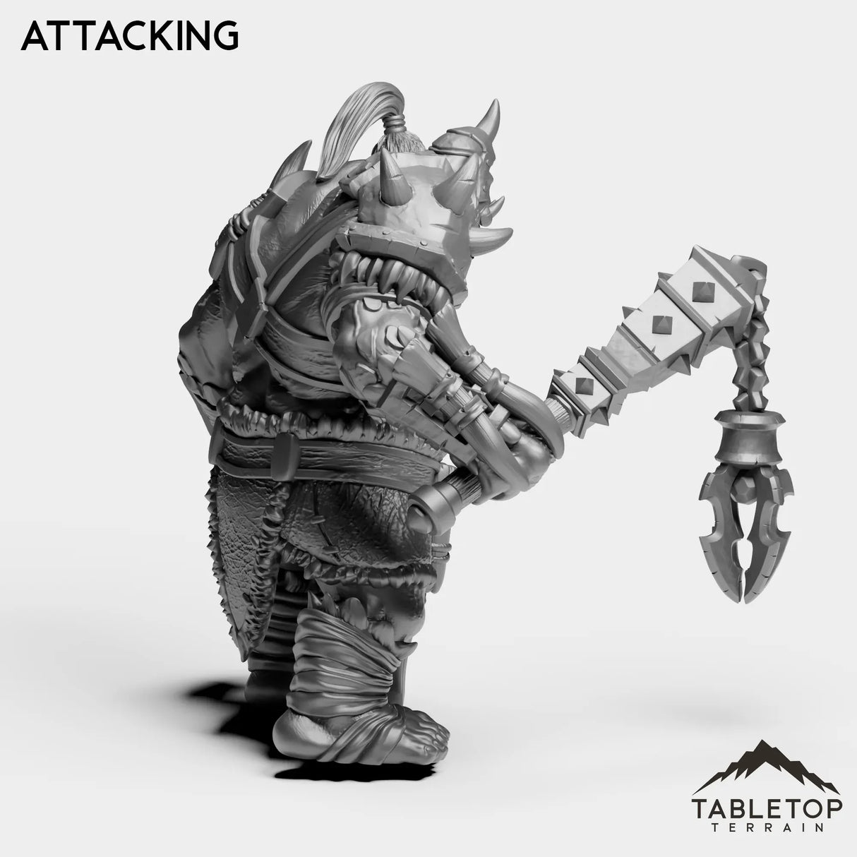 Tabletop Terrain Miniature Ogre Mauler 2