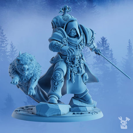 Tabletop Terrain Miniature Ölaf, the White Fang