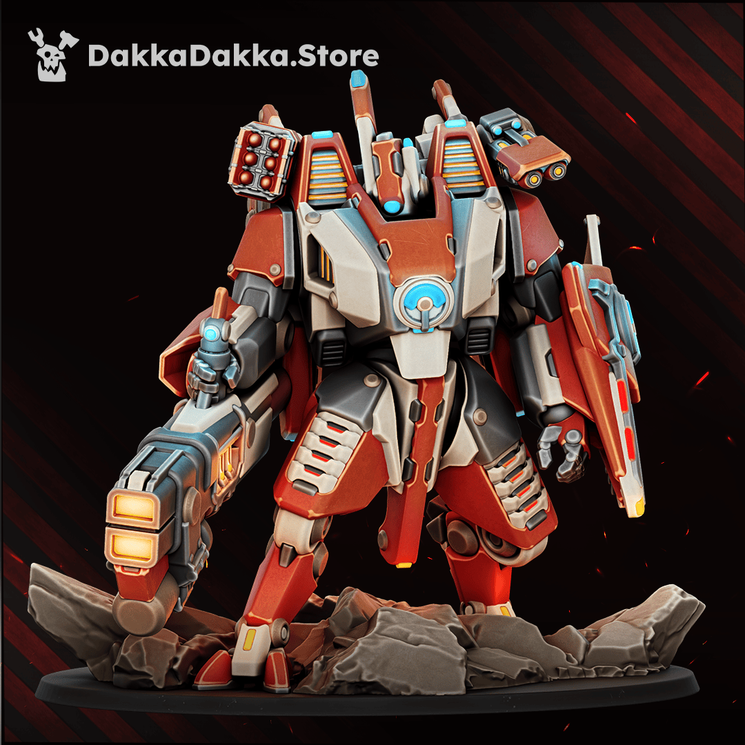 Tabletop Terrain Miniature Omega Wave Suit