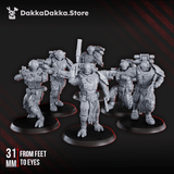 Tabletop Terrain Miniature Operations team (build-kit)