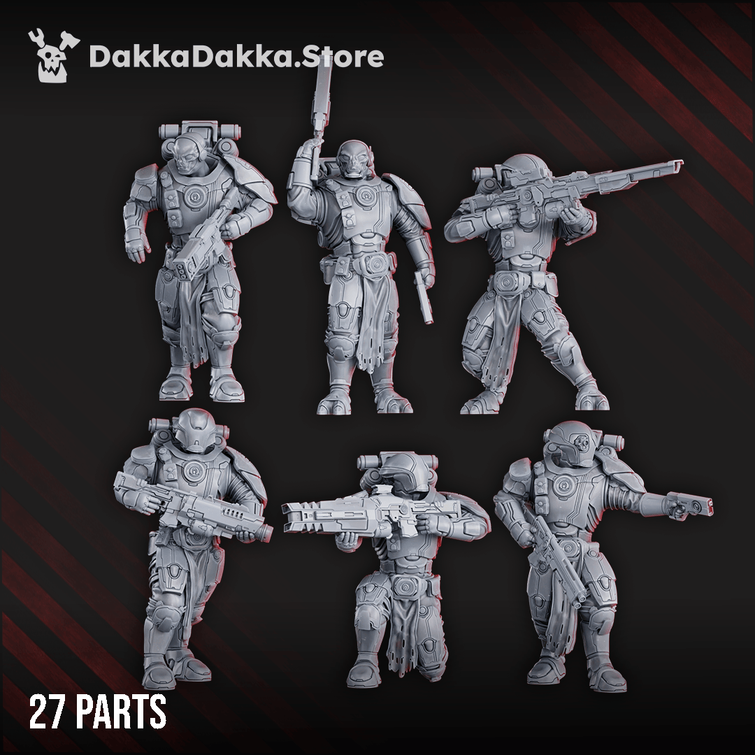 Tabletop Terrain Miniature Operations team (build-kit)