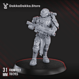 Tabletop Terrain Miniature Operations Team Warrior