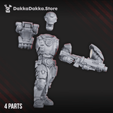 Tabletop Terrain Miniature Operations Team Warrior