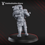 Tabletop Terrain Miniature Operations Team Warrior