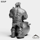 Tabletop Terrain Miniature Orc Chef