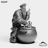 Tabletop Terrain Miniature Orc Chef