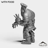 Tabletop Terrain Miniature Orc Chef
