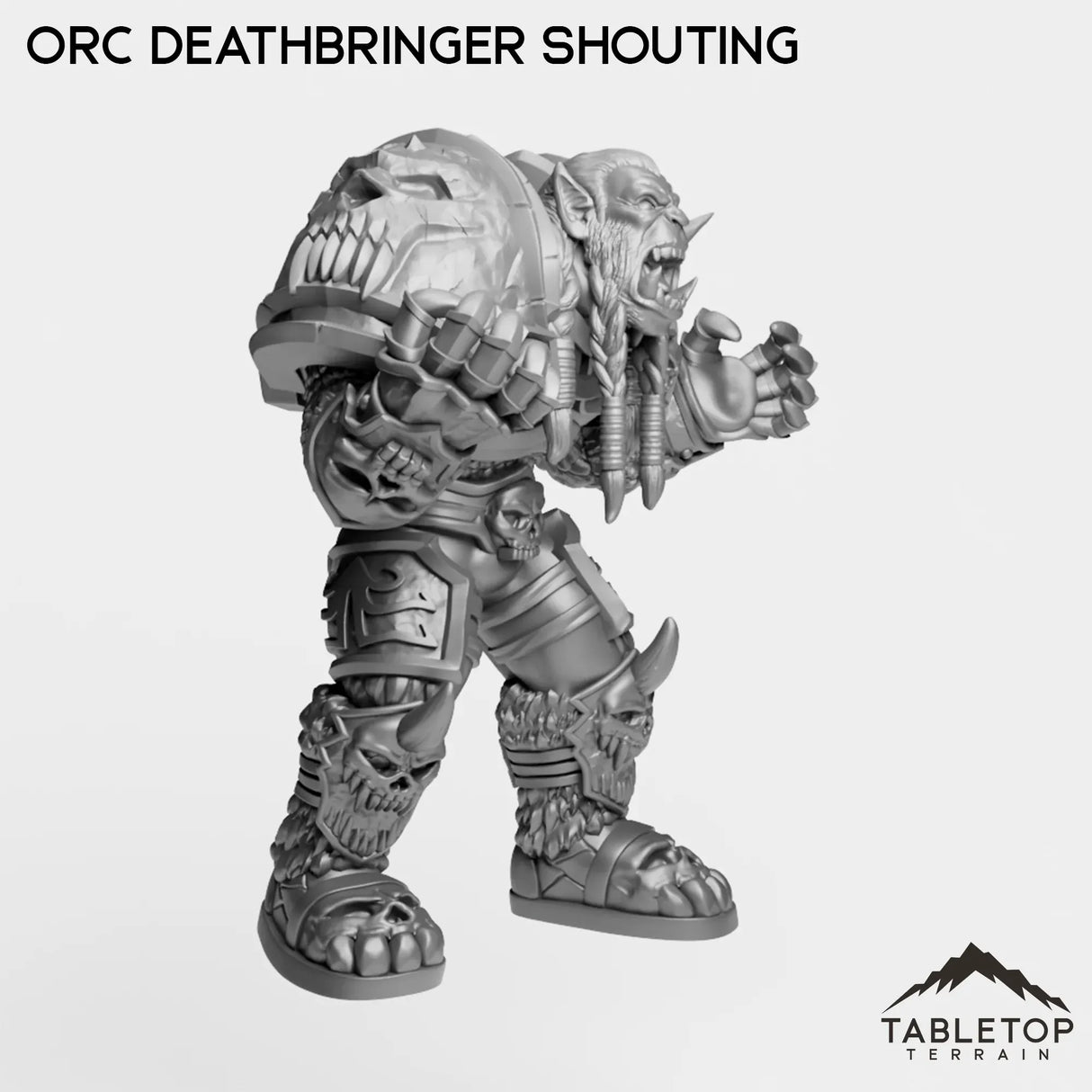 Tabletop Terrain Miniature Orc Deathbringer