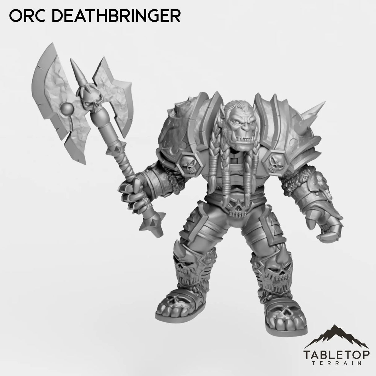 Tabletop Terrain Miniature Orc Deathbringer Orc Deathbringer
