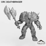 Tabletop Terrain Miniature Orc Deathbringer Orc Deathbringer