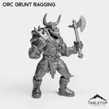 Tabletop Terrain Miniature Orc Grunt