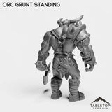 Tabletop Terrain Miniature Orc Grunt