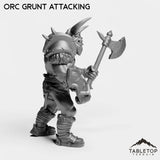 Tabletop Terrain Miniature Orc Grunt